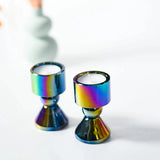 Iridescent Tealight Holders