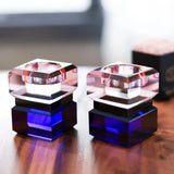 Color Block Tealight Holders