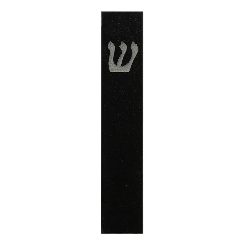 Absolute Black Marble Mezuzah