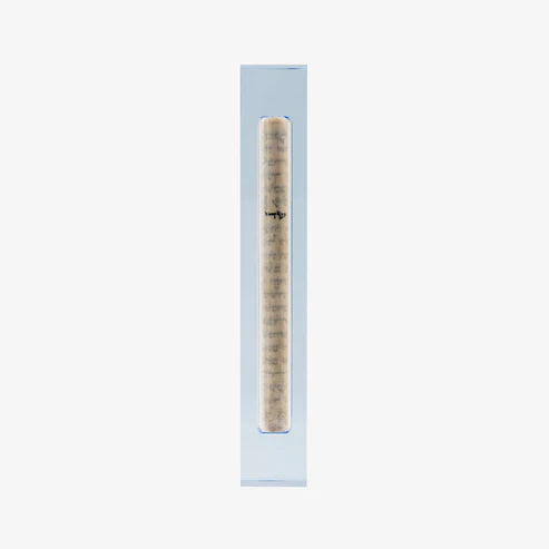 Mezuzah Large Baby Blue