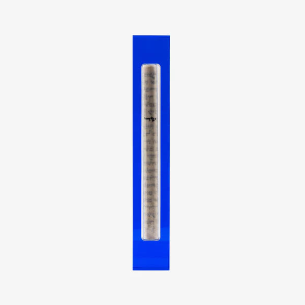 Mezuzah Large Blue