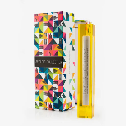 Mezuzah Large Yellow