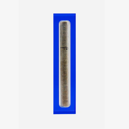 Mezuzah Small Blue