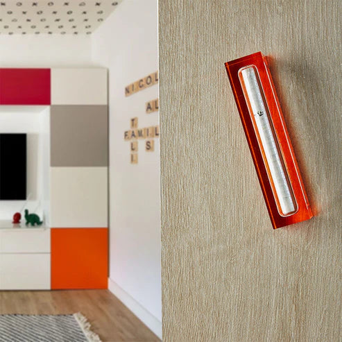 Mezuzah Small Orange