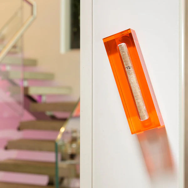 Mezuzah Medium Orange