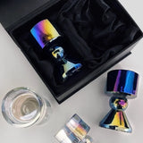 Iridescent Tealight Holders