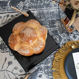 Solid Challah Board Black