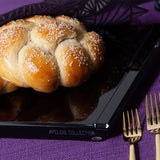 Solid Challah Board Eggplant