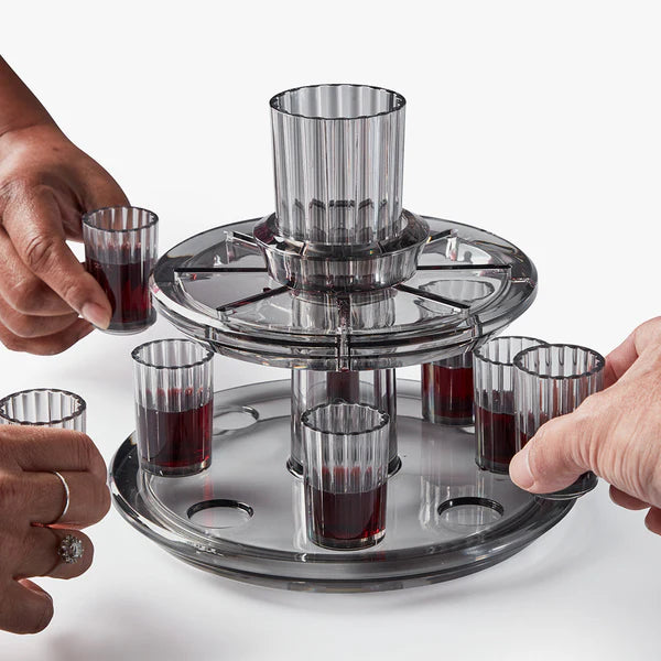 Kiddush Wine Fountain Set Smoke