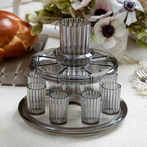 Kiddush Wine Fountain Set Smoke