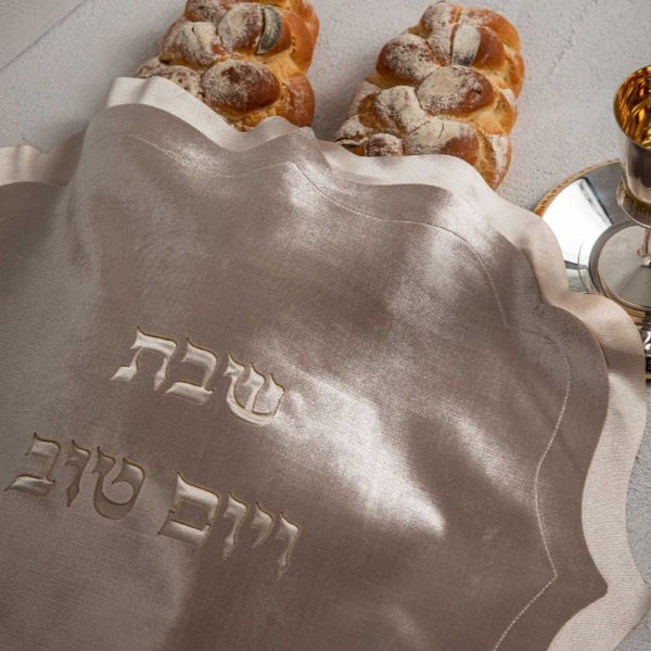 Chandelier Velvet Challah Cover