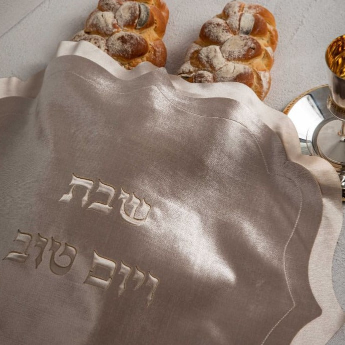 Chandelier Velvet Challah Cover