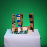 SeaFoam Wood Mezuzah