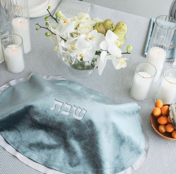 Oval Velvet Challah Cover