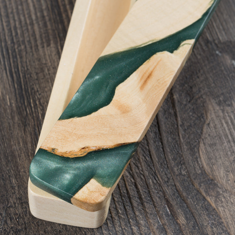 Green Wood Mezuzah