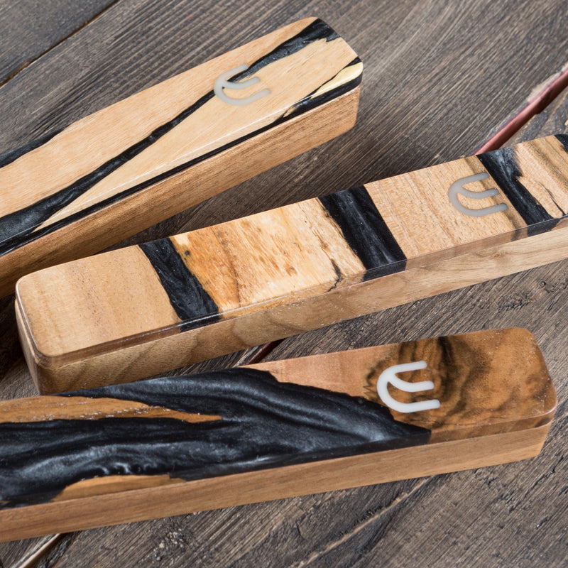 Black Wood Mezuzah