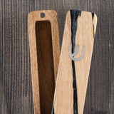 Black Wood Mezuzah