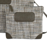 Kinor David Herringbone Talit and Tefillin Bags