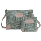 Kinor David Herringbone Talit and Tefillin Bags