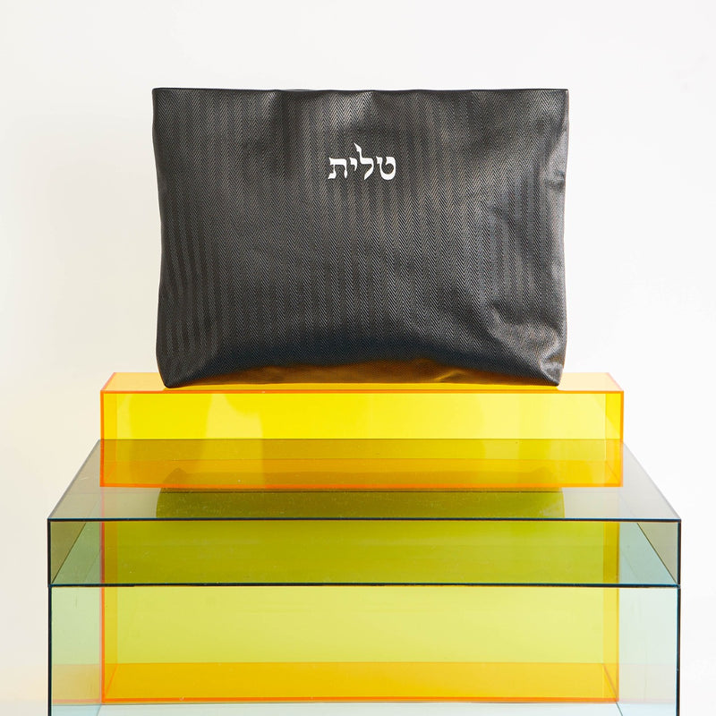 Kinor David Stripes Style Talit and Tefillin Bags