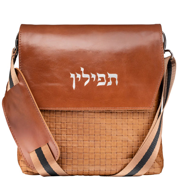 King David Braided Tefillin Bag